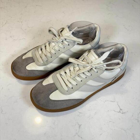 Vince. Women’s Oasis Leather And Suede Sneakers - Size 9 - Picture 3 of 9